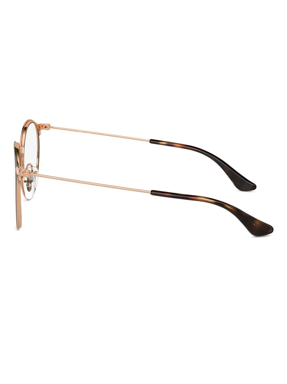 RAY-BAN JUNIOR Bril met rond montuur Zwart