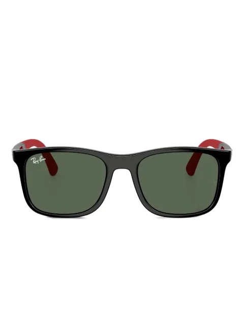 RAY-BAN JUNIOR logo-lettering sunglasses 