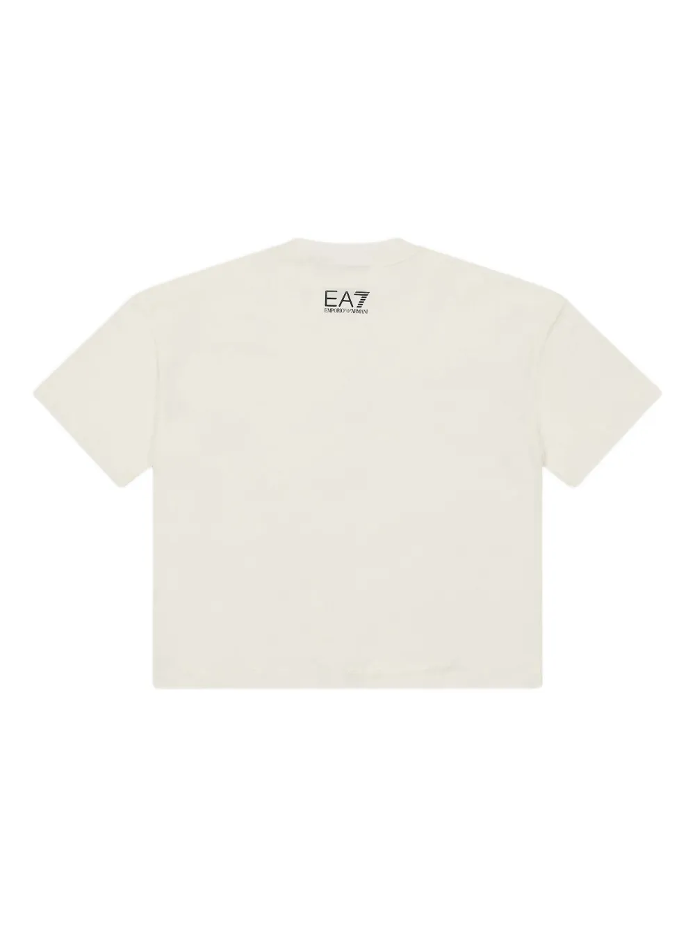 Emporio Armani Kids T-shirt met logoprint Wit