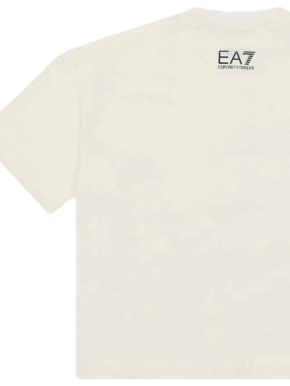 Emporio Armani Kids T-shirt met logoprint Wit