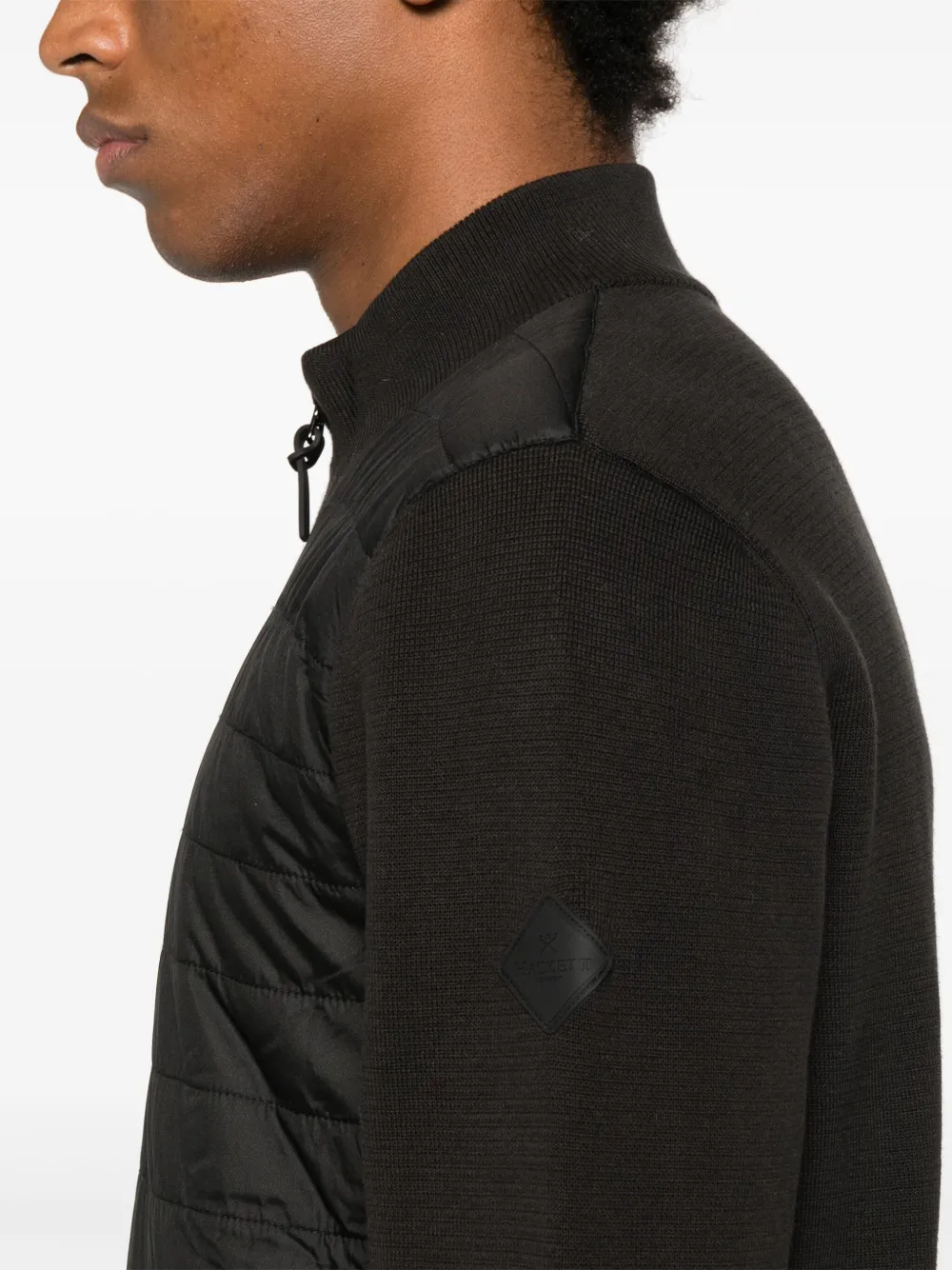 HACKETT QUILTED KNIT JACKET 