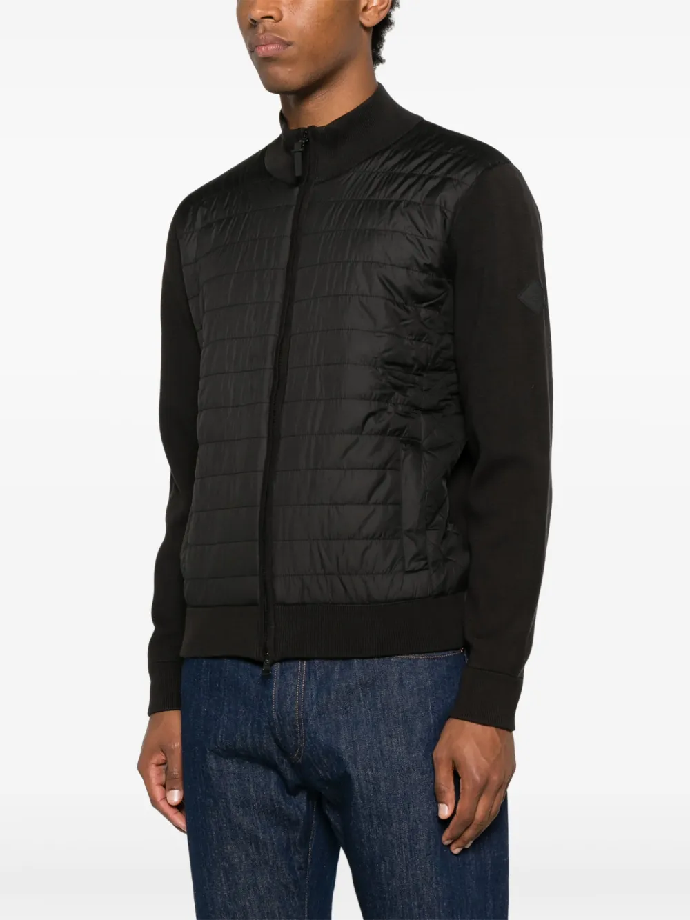 HACKETT QUILTED KNIT JACKET 