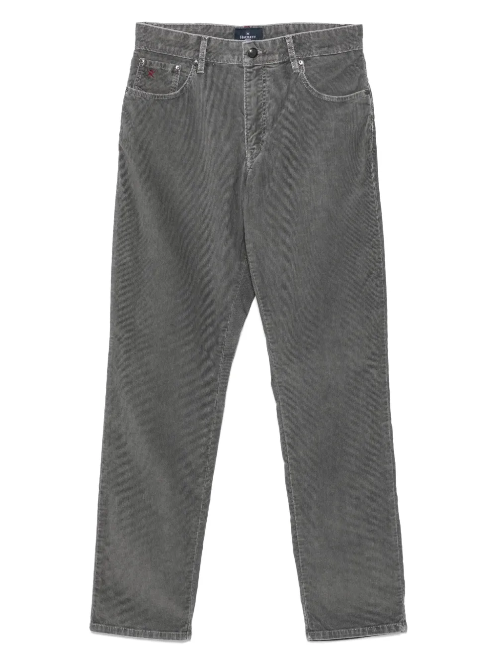 Hackett logo-embroidered trousers | Grey | Image 1