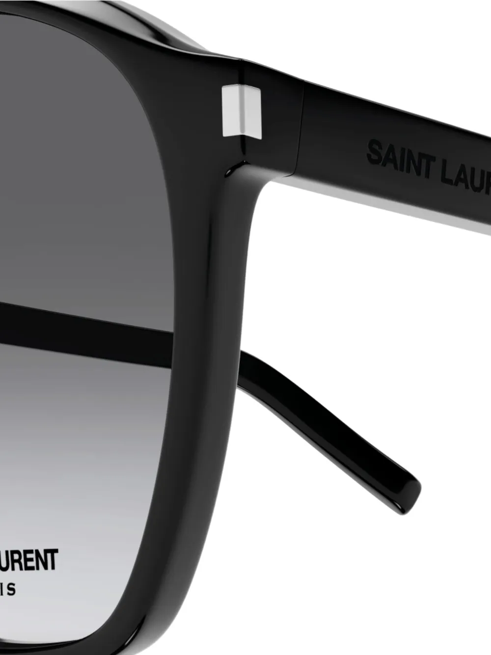 Saint Laurent Eyewear Zonnebril met piloten montuur Zwart