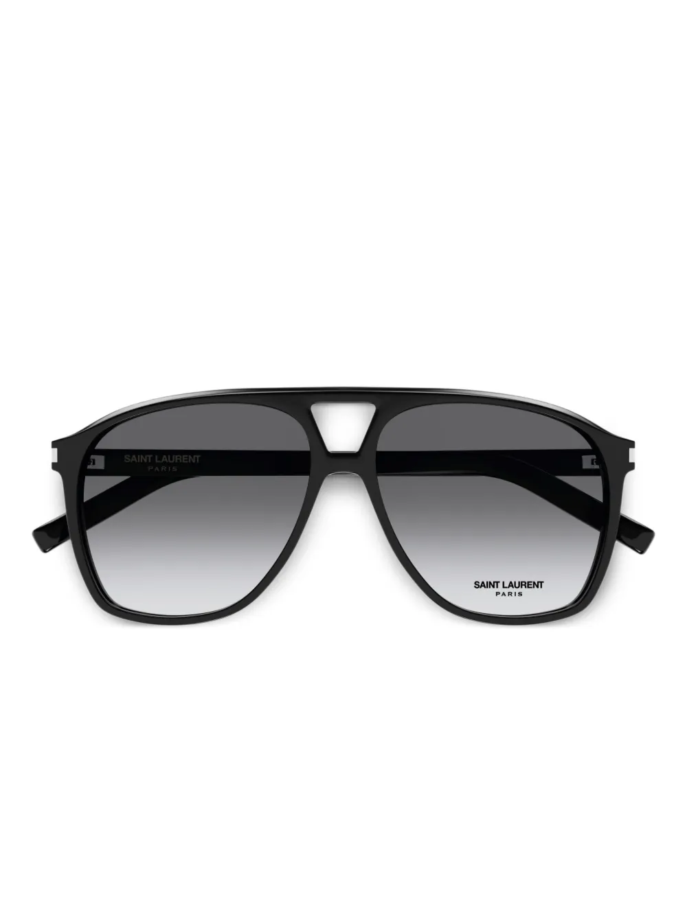 Saint Laurent Eyewear Zonnebril met piloten montuur Zwart