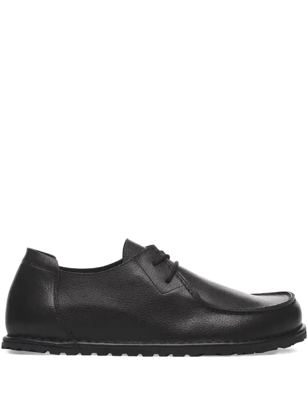 ビルケンシュトック 黒 レザー デッキシューズ Birkenstock レザー デッキシューズ | ブラック | FARFETCH JP