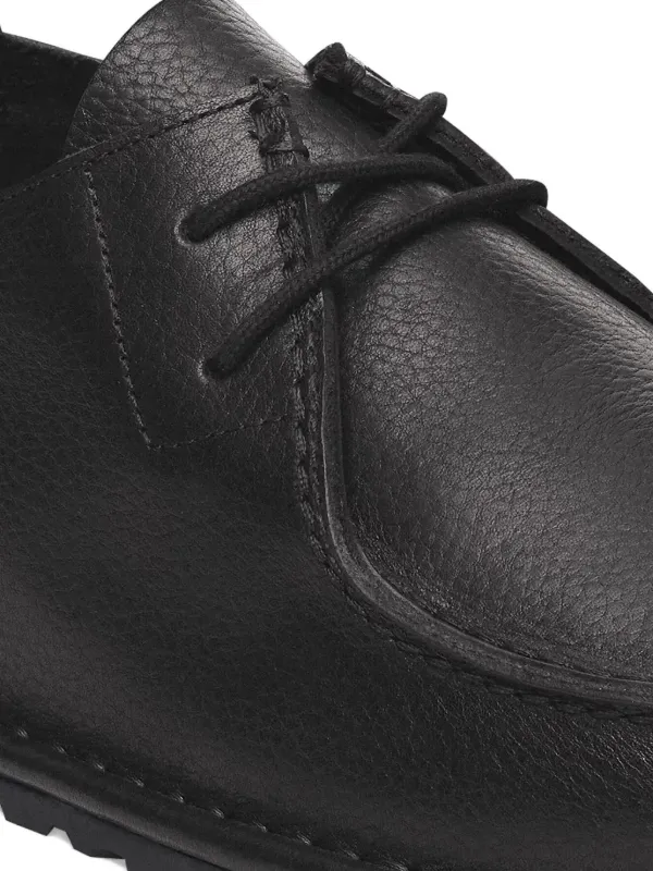 ビルケンシュトック 黒 レザー デッキシューズ Birkenstock レザー デッキシューズ | ブラック | FARFETCH JP