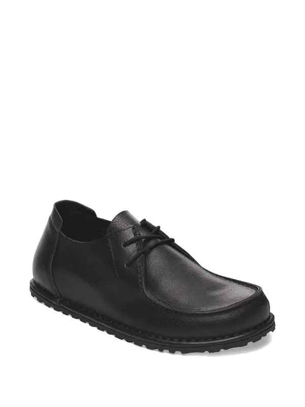 Birkenstock レザー デッキシューズ | ブラック | FARFETCH JP