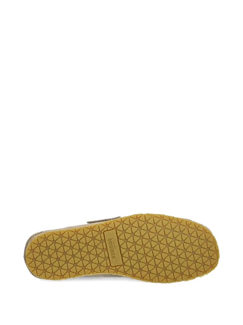 Clarks Originals Suède mocassin met veters Bruin