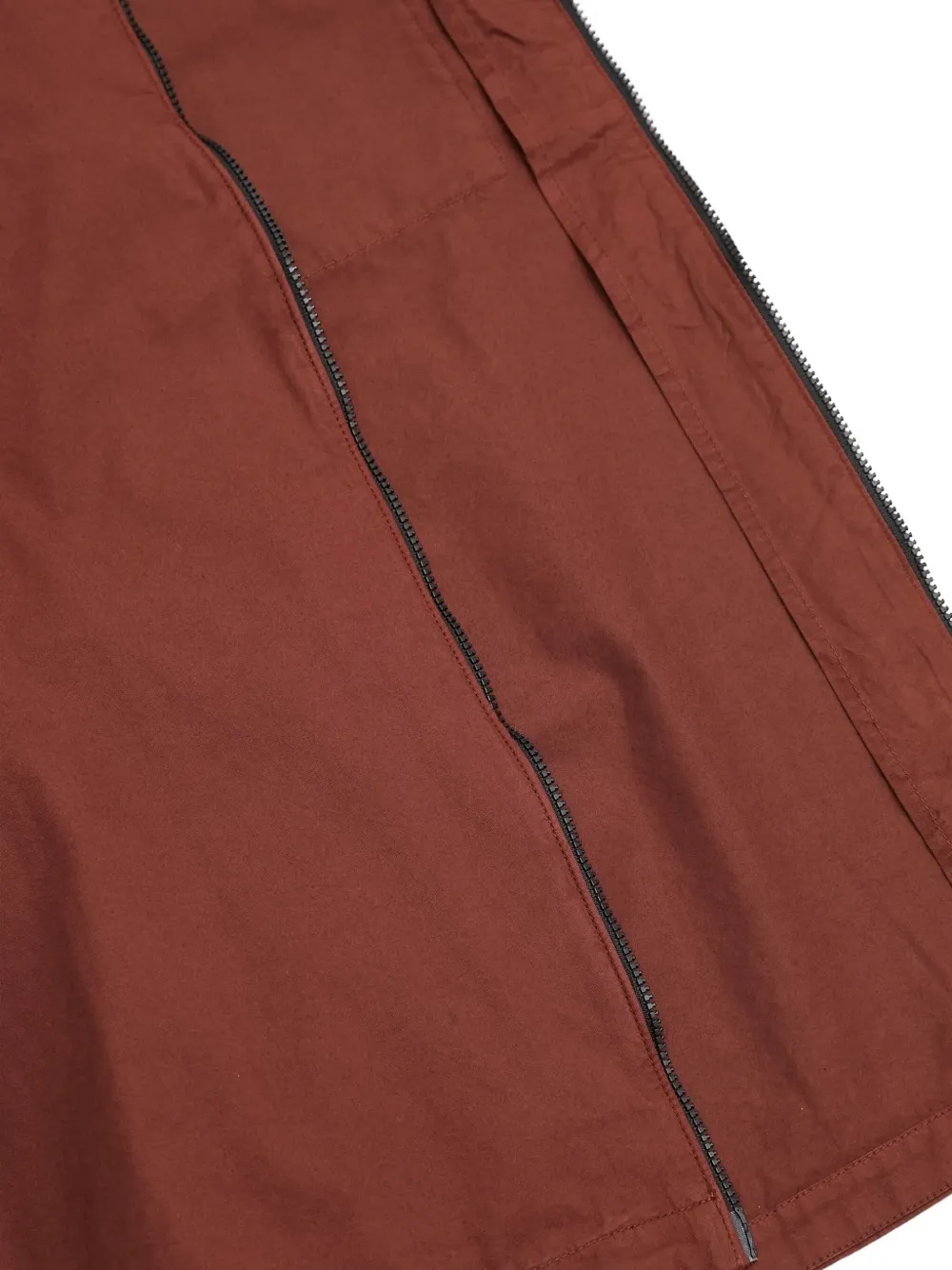 C.P. Company Gabardine shirtjack met rits Bruin