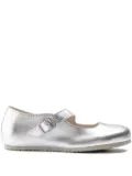 Birkenstock Tracy metallic ballet flats - Silver