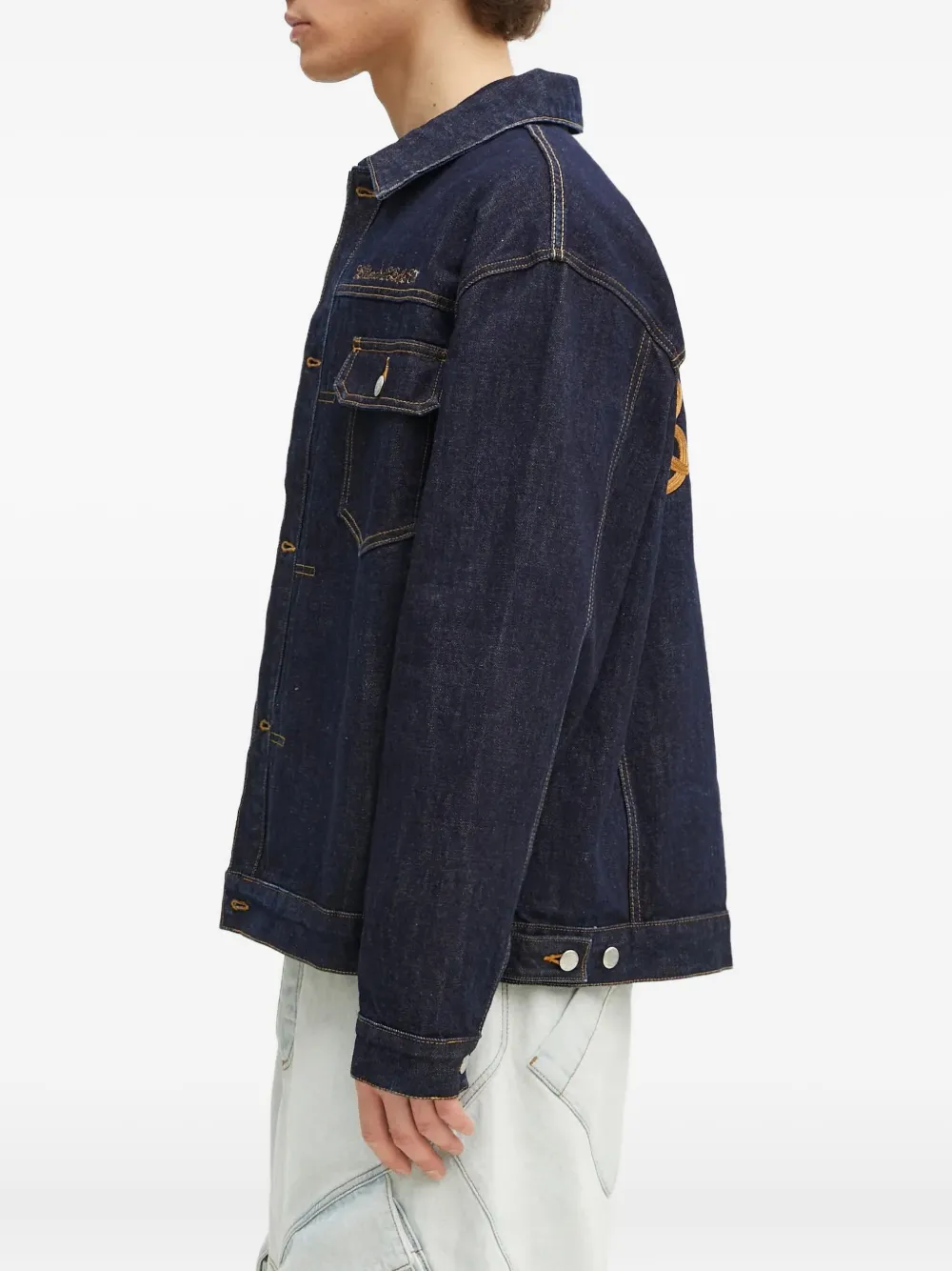 Billionaire Boys Club Denim jack Blauw