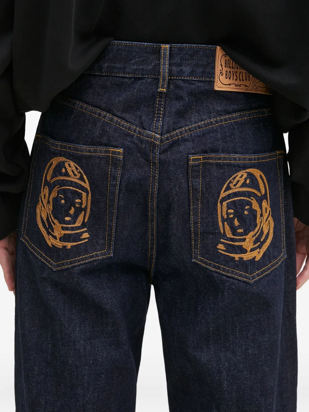 Billionaire Boys Club Astro jeans met geborduurde zakken Blauw