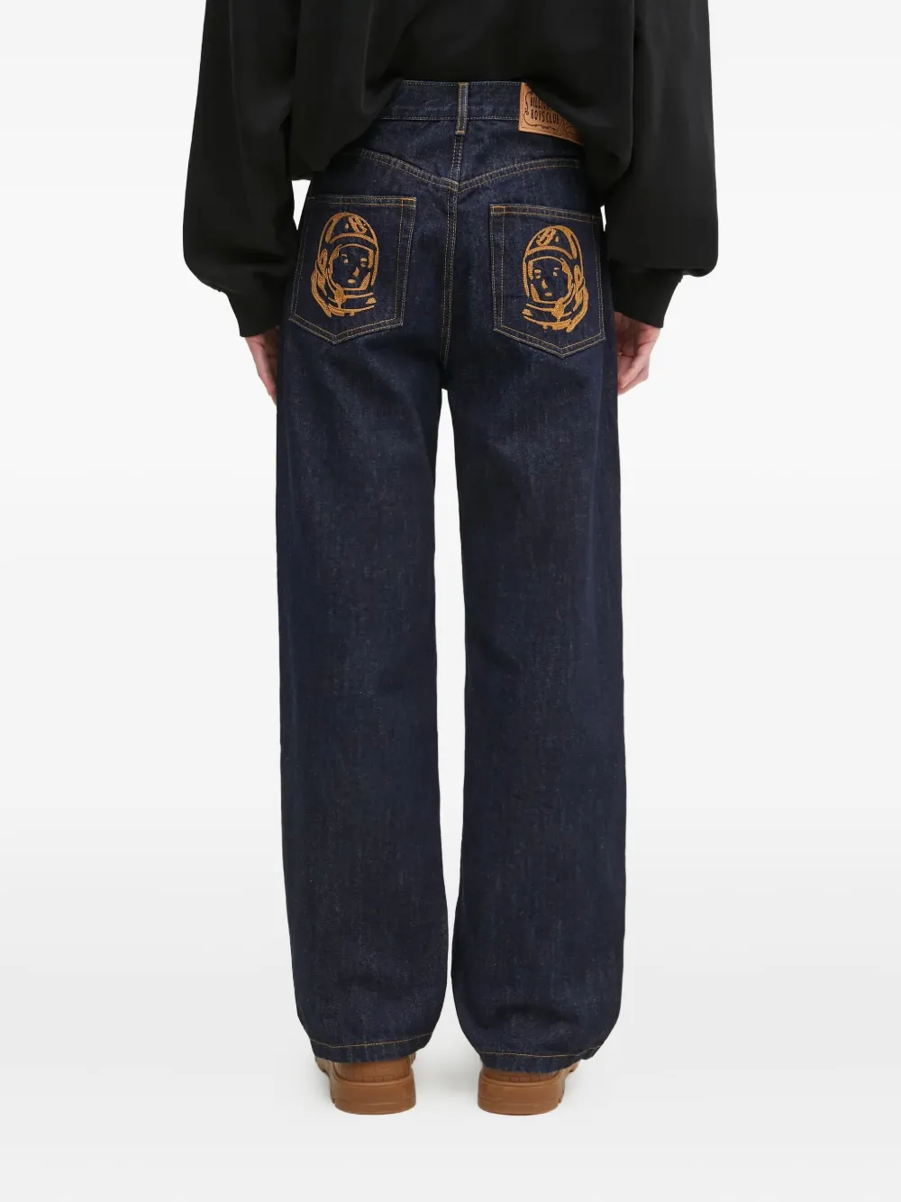 Billionaire Boys Club Astro jeans met geborduurde zakken Blauw