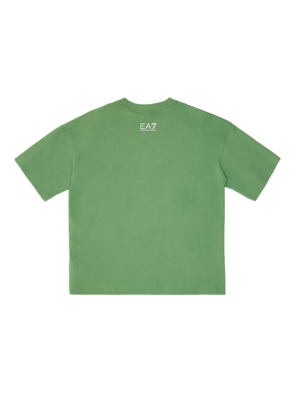 Emporio Armani Kids T-shirt met logoprint Groen