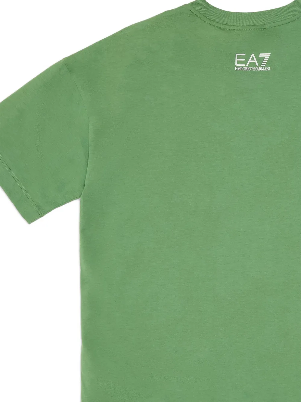 Emporio Armani Kids T-shirt met logoprint Groen