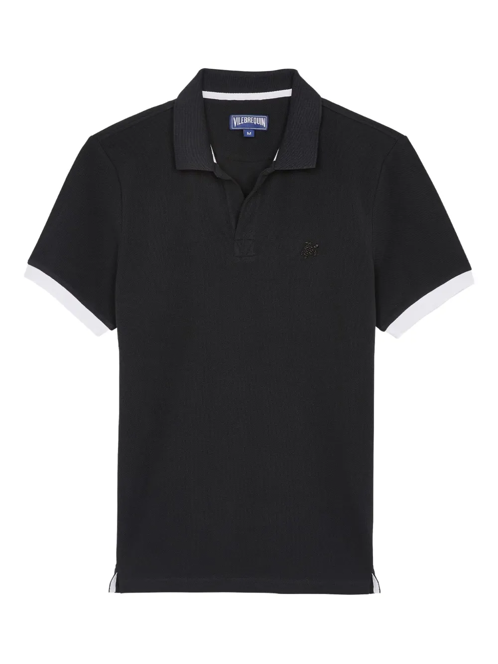 Vilebrequin cotton polo shirt | Black | Image 1