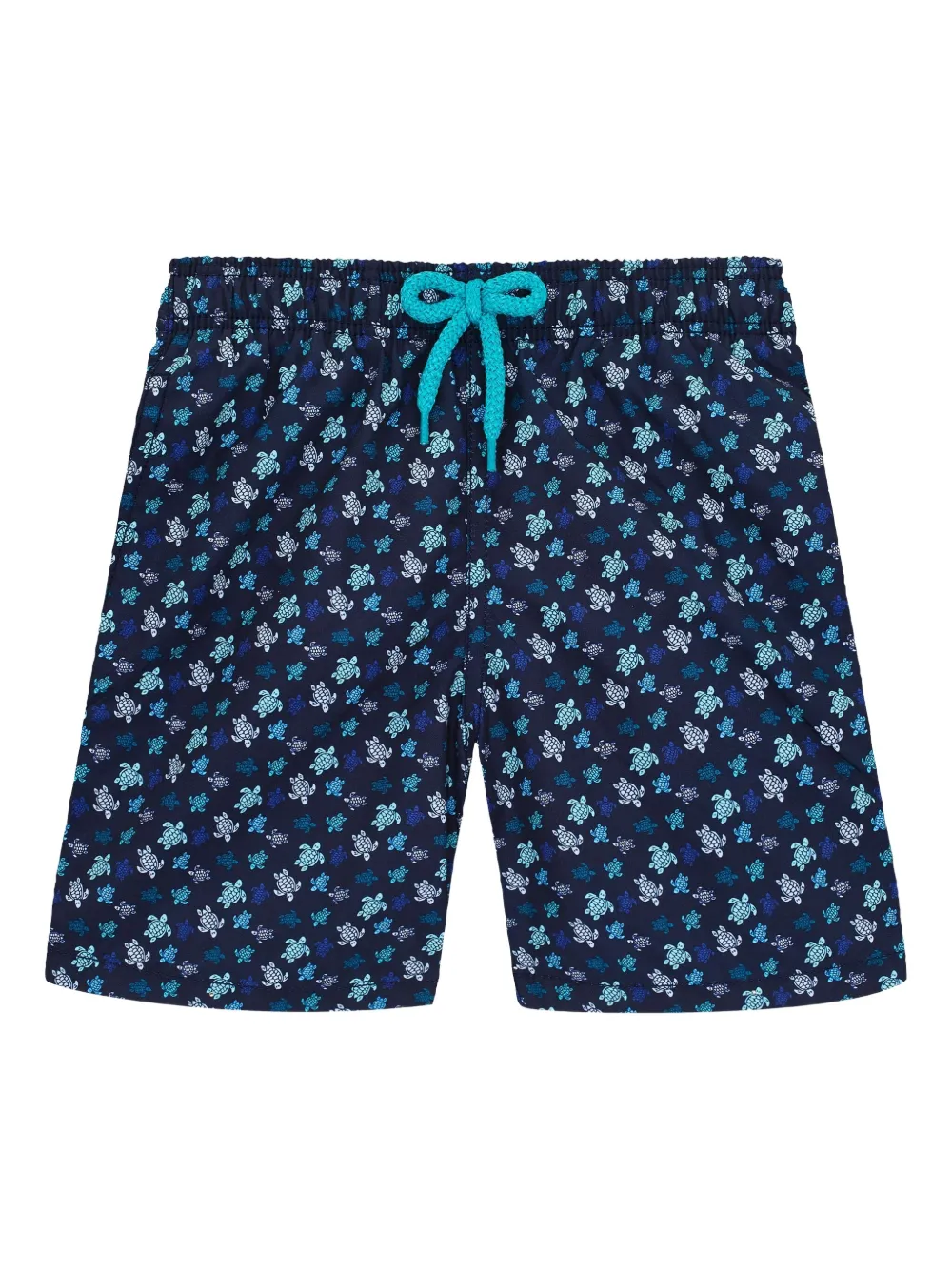 Vilebrequin Kids Ronde des Tortues トランクス水着 - ブルー Vilebrequin Kids Ronde des Tortues トランクス水着 - ブルー