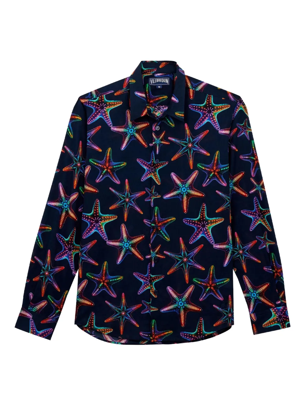 Vilebrequin Hemd Mit Disco Stars-print