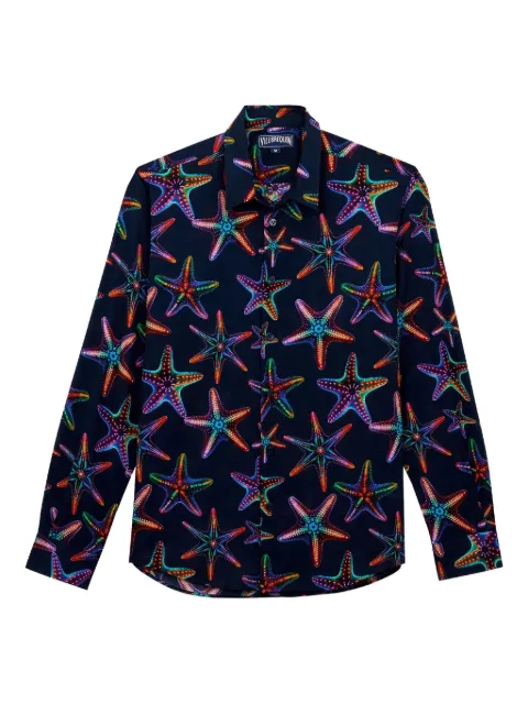 Vilebrequin Disco Stars-print shirt