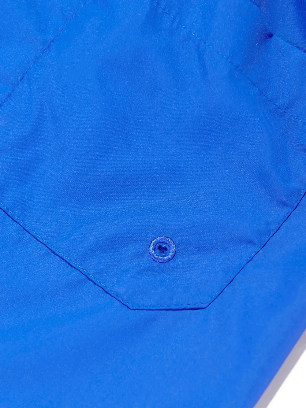Emporio Armani Kids Zwembroek met logoprint Blauw
