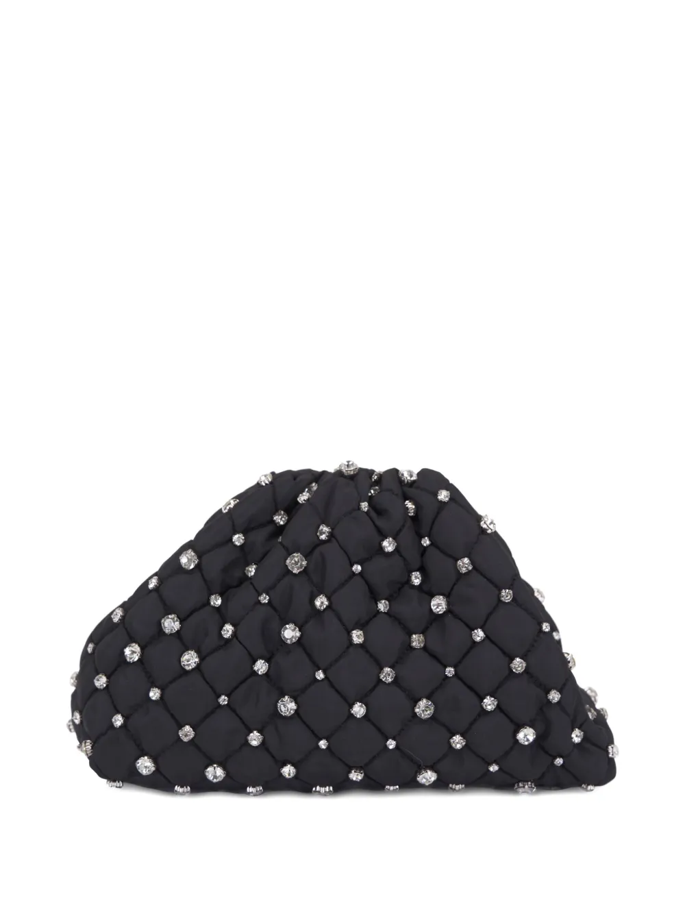Maria La Rosa mini Game Strass clutch bag - Zwart