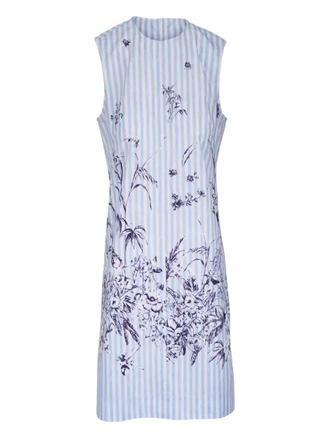 Lela Rose vestido con motivo de rayas