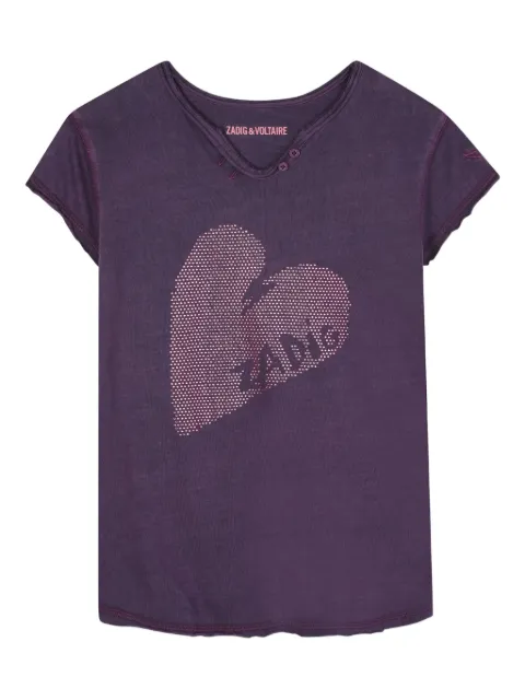 Zadig & Voltaire Kids short-sleeve t-shirt