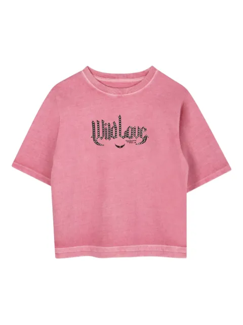 Zadig & Voltaire Kids graphic-print short-sleeve t-shirt