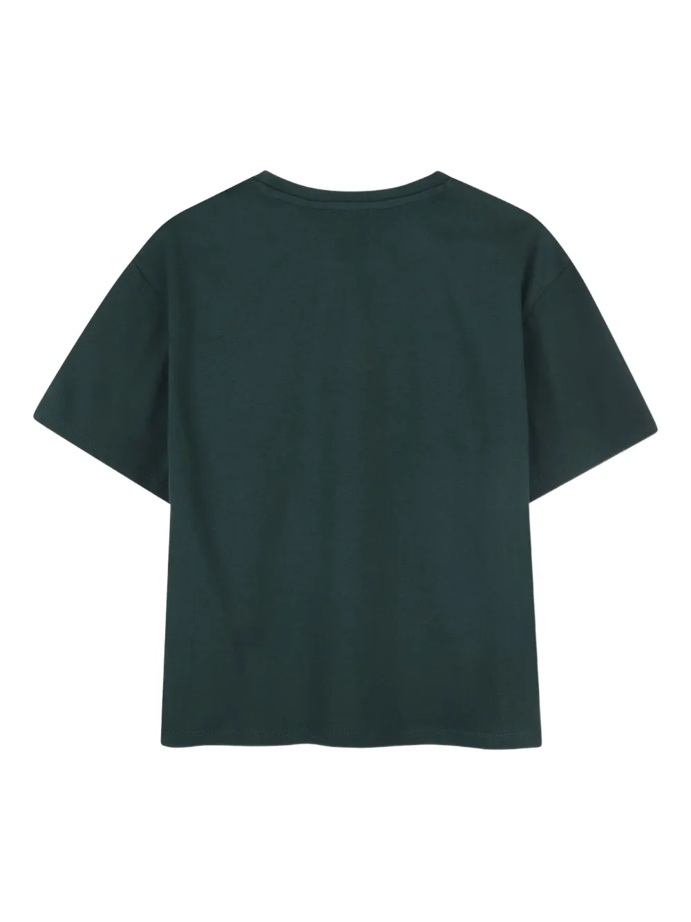SONIA RYKIEL ENFANT T-shirt met geborduurd logo Groen