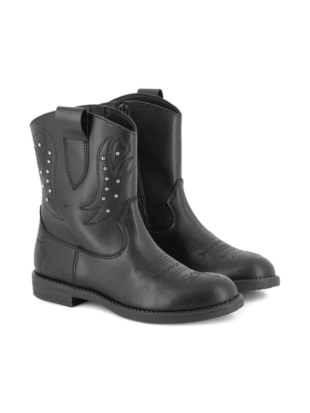 SONIA RYKIEL ENFANT Western laarzen met borduurwerk Zwart