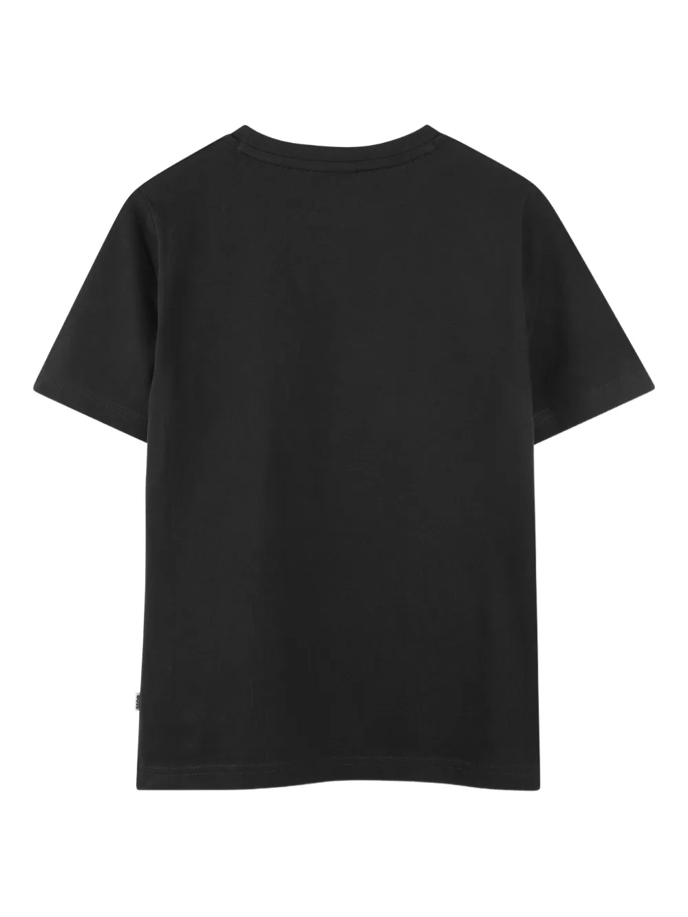 BOSS Kidswear logo-detail T-shirt (set of two) Zwart