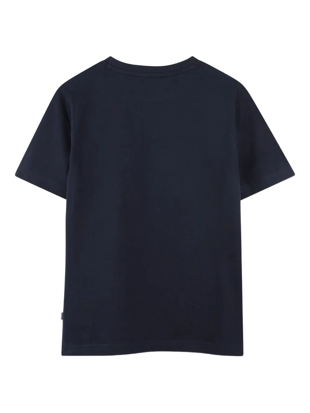 BOSS Kidswear Twee T-shirts met logoprint Blauw