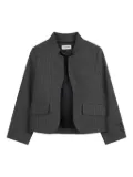 Zadig & Voltaire Kids pinstripe-print blazer - Grey