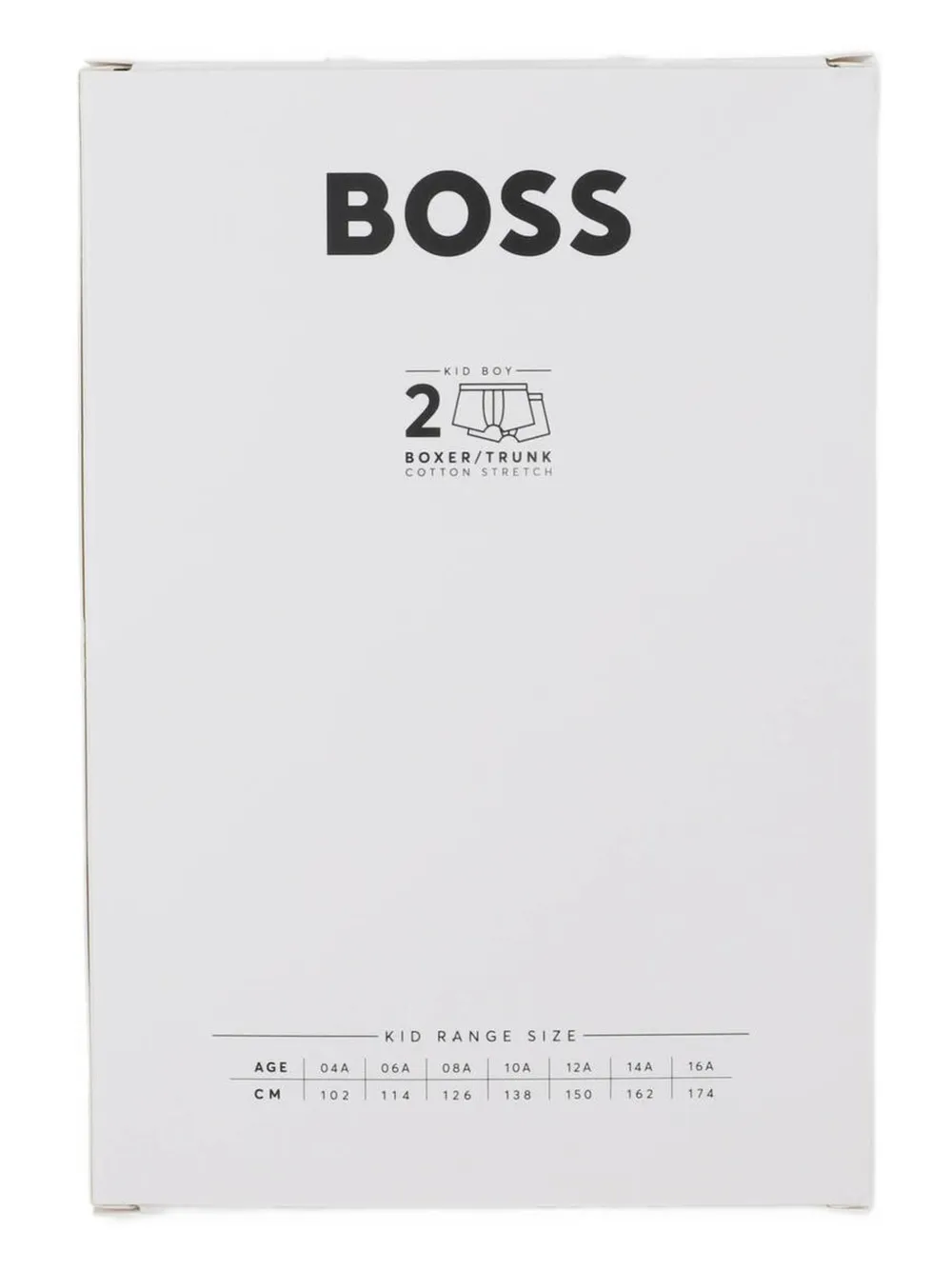 BOSS Kidswear Twee boxershorts met logoband Grijs