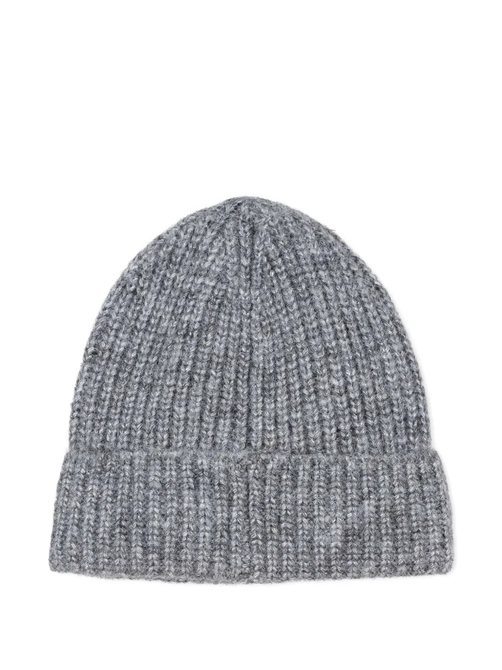 Zadig & Voltaire Kids Ribgebreide muts Grijs