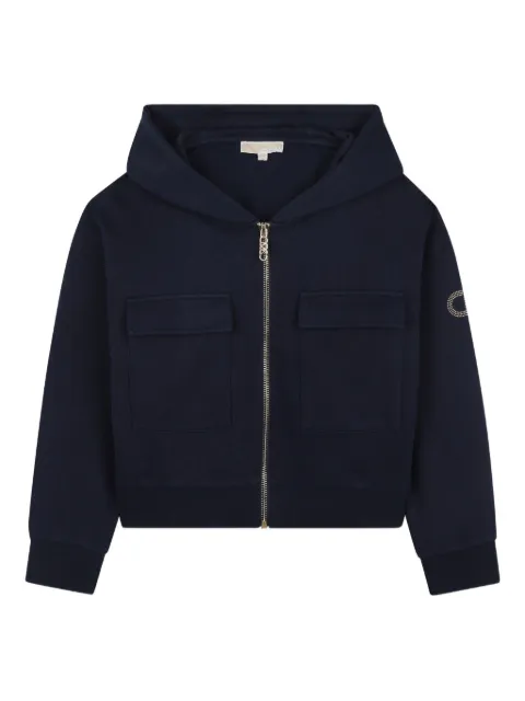 Michael Kors Kids hooded zip-up sweatshirt