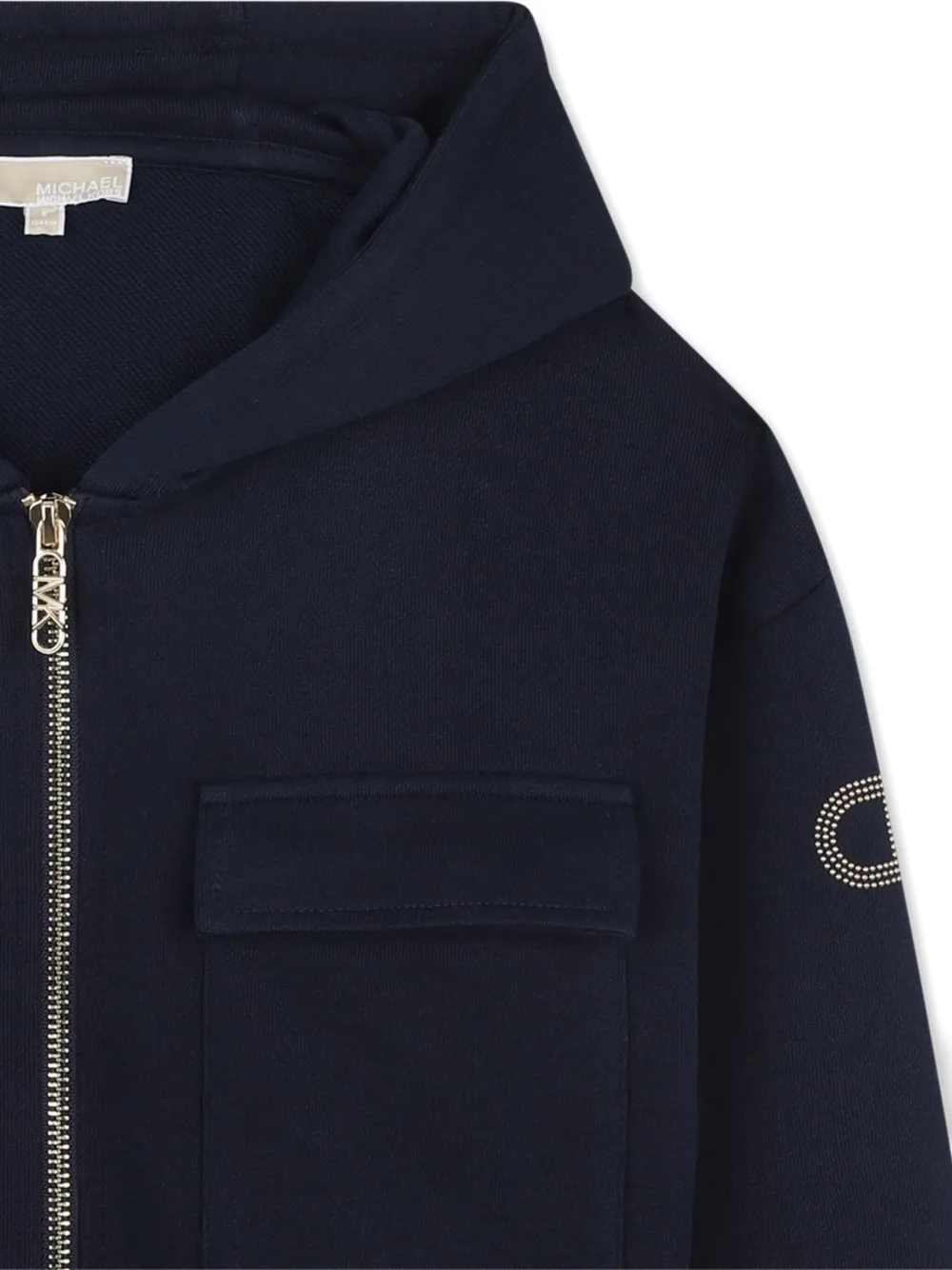 Michael Kors Kids Sweater met capuchon Blauw