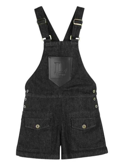 Lanvin Enfant denim short dungaree