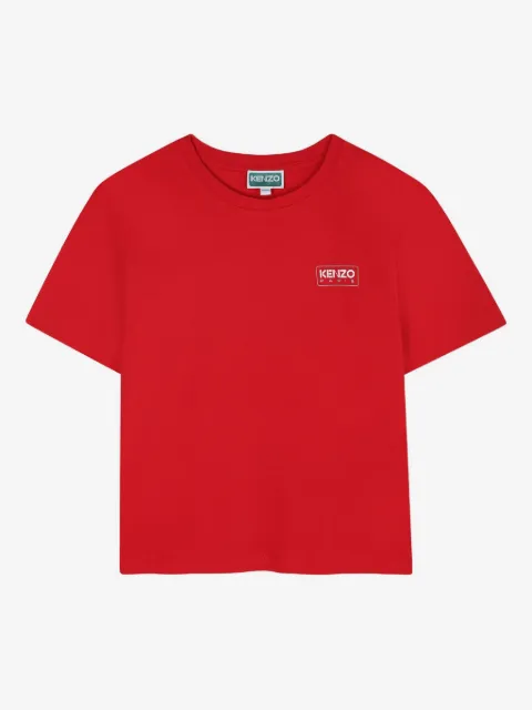 Kenzo Kids playera con logo estampado