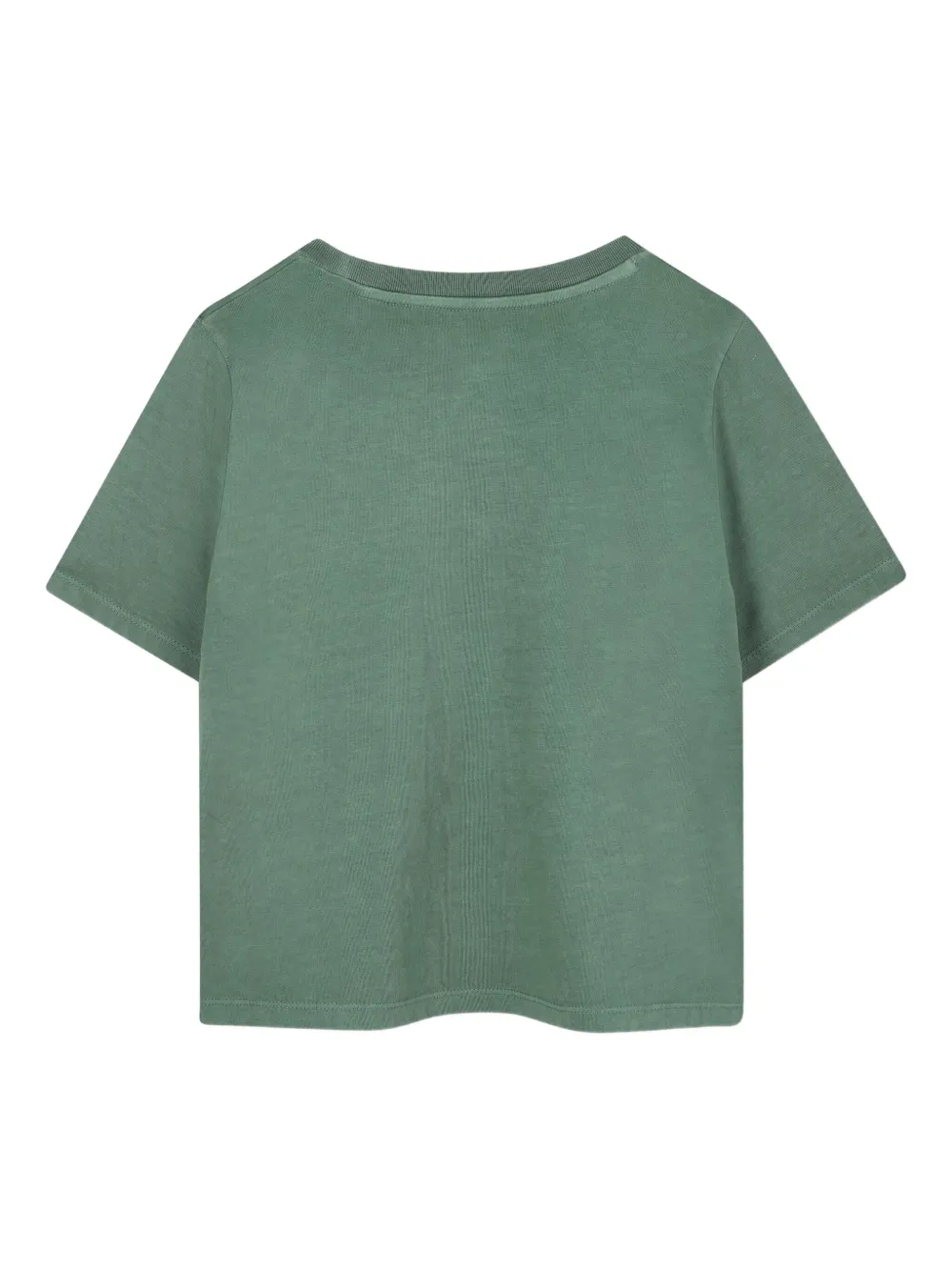 Zadig & Voltaire Kids T-shirt met logoprint Groen