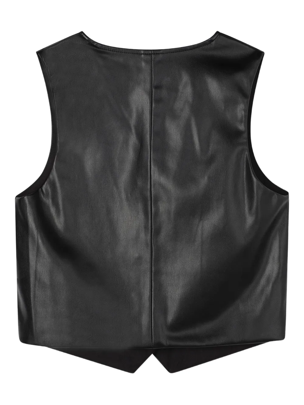 Zadig & Voltaire Kids Leren gilet Zwart