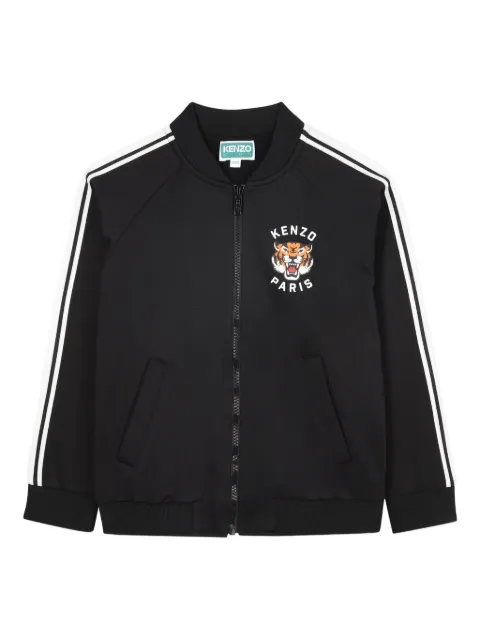 Kenzo Kids Sweatshirtjacke mit Tiger-Print