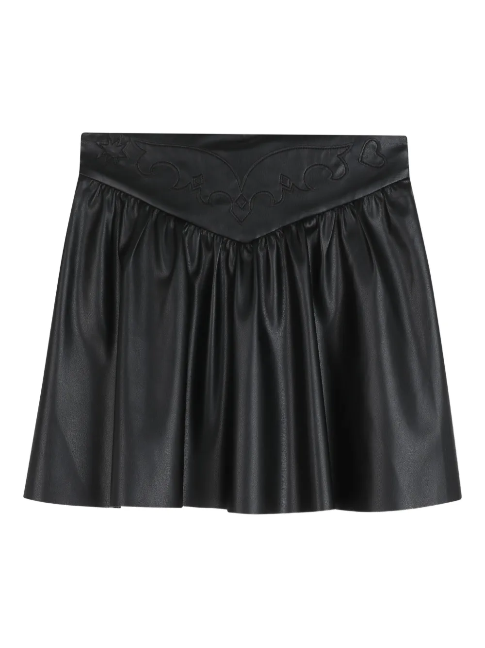 Zadig & Voltaire Kids Plooirok Zwart
