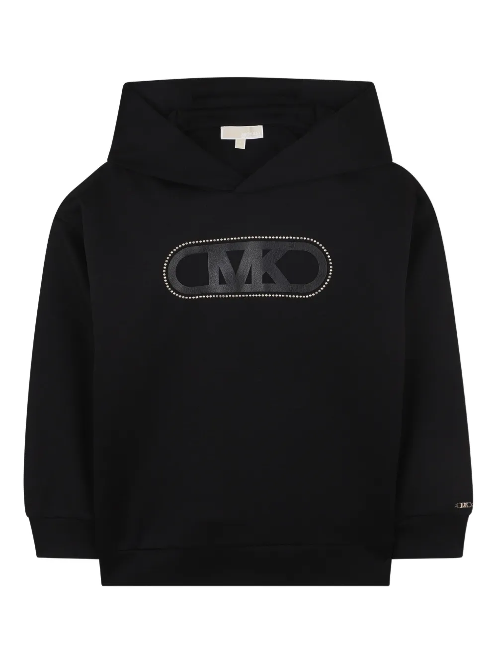 Michael Kors Kids Hoodie met logo Zwart