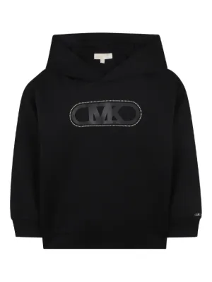 Juicy Couture Kids Diamanté ロゴ パーカー | ブラック | FARFETCH JP