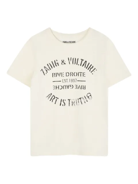 Zadig & Voltaire Kids graphic print T-shirt