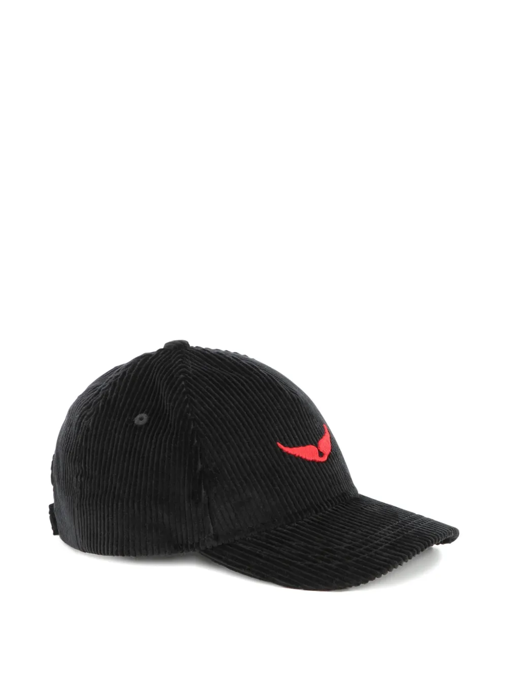 Zadig & Voltaire Kids Ribfluwelen pet Zwart