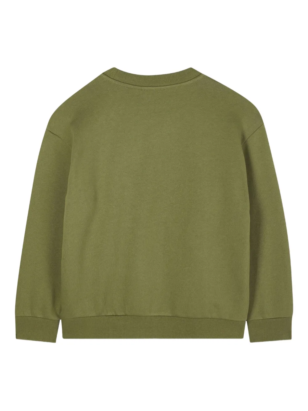 Kenzo Kids Sweater met geborduurde tijger Groen