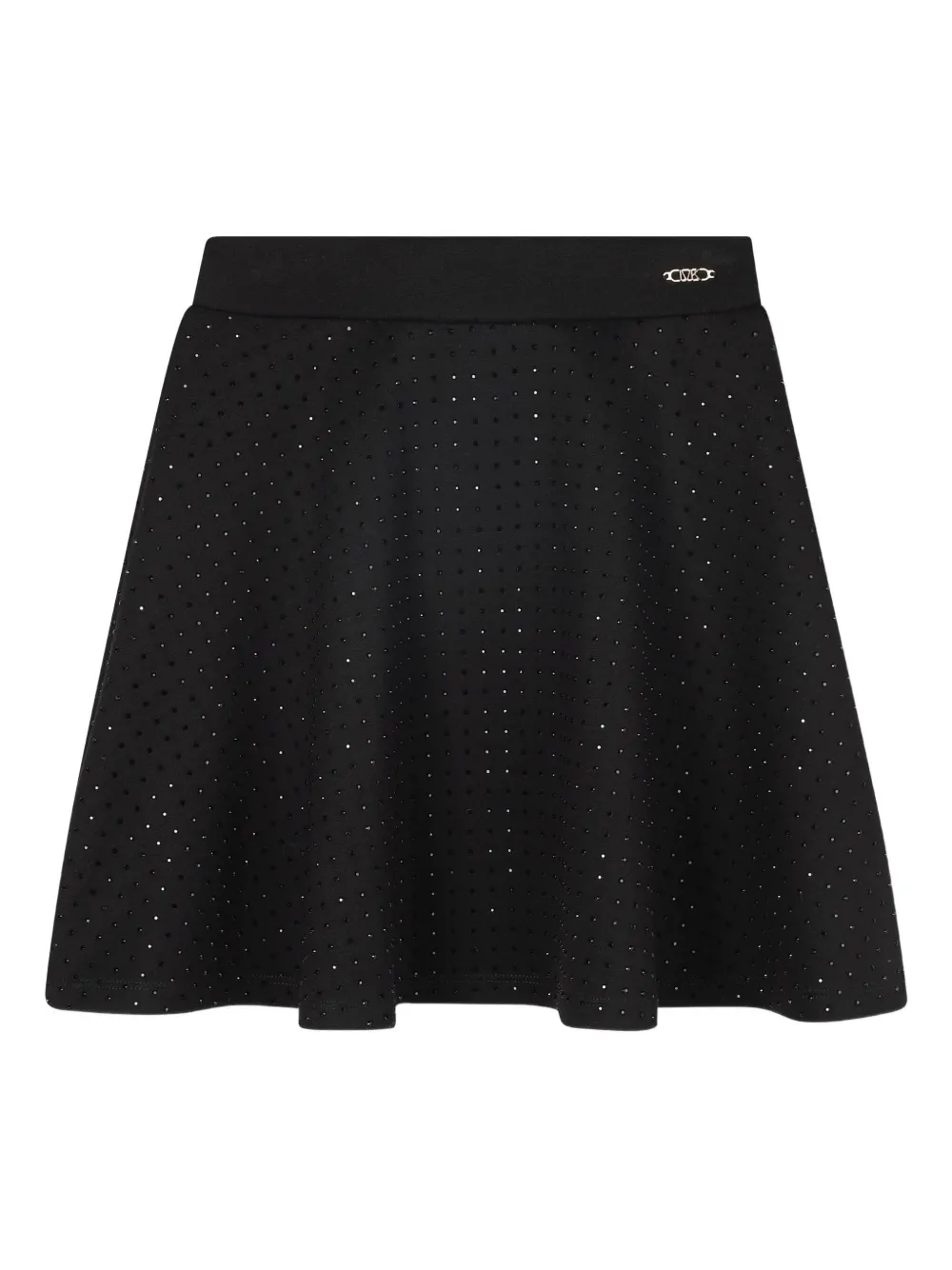 Michael Kors Kids Flared rok verfraaid met stras Zwart